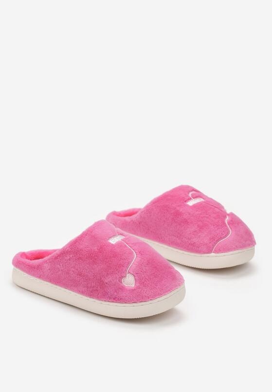 Papuci de casă Fucsia 4