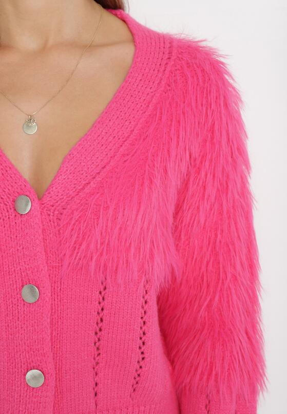 Cardigan Fucsia 5