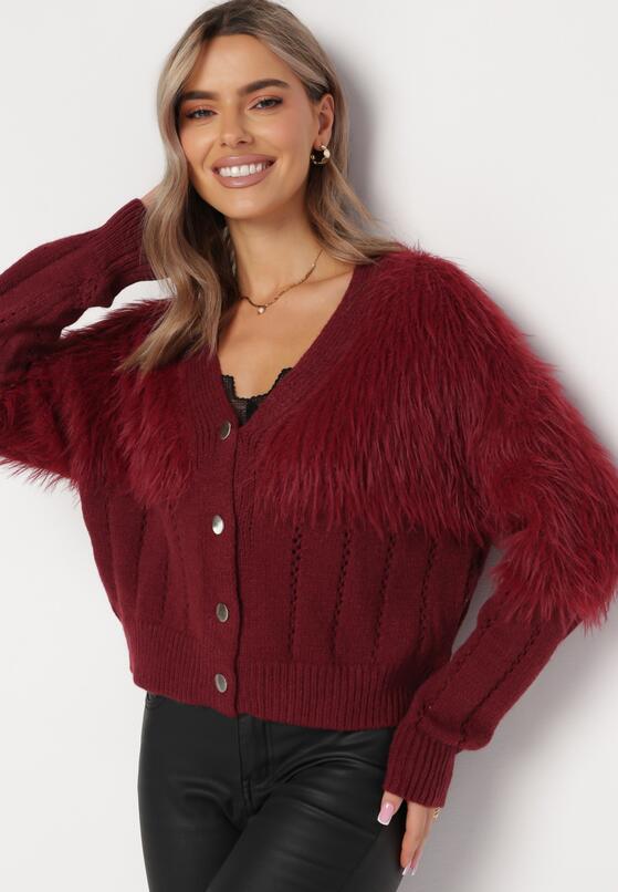 Cardigan Bordo 4