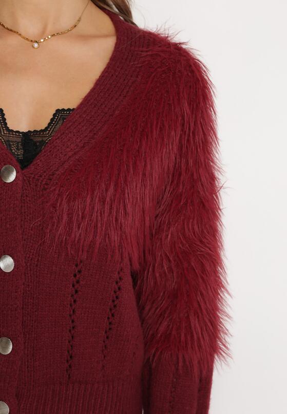 Cardigan Bordo 5