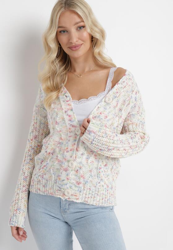 Cardigan Alb 1