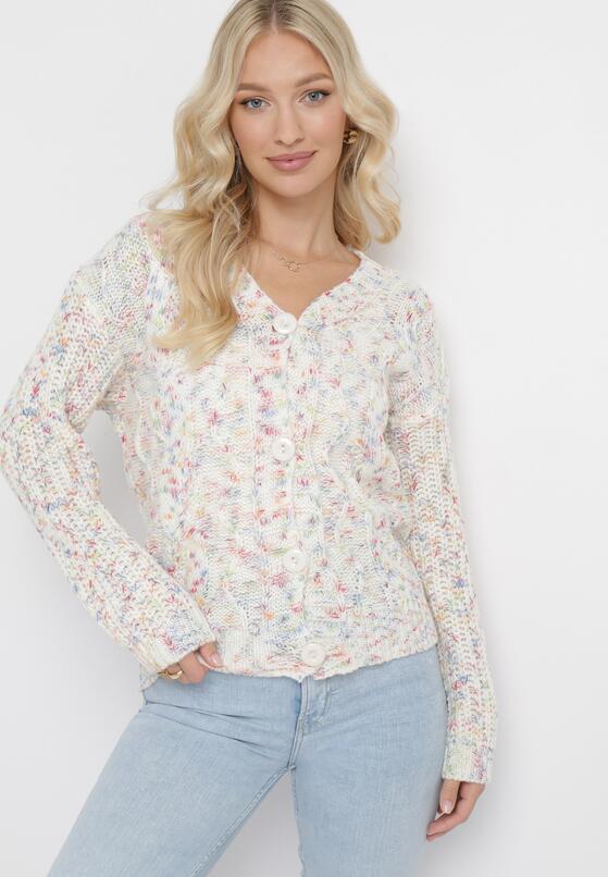 Cardigan Alb 2