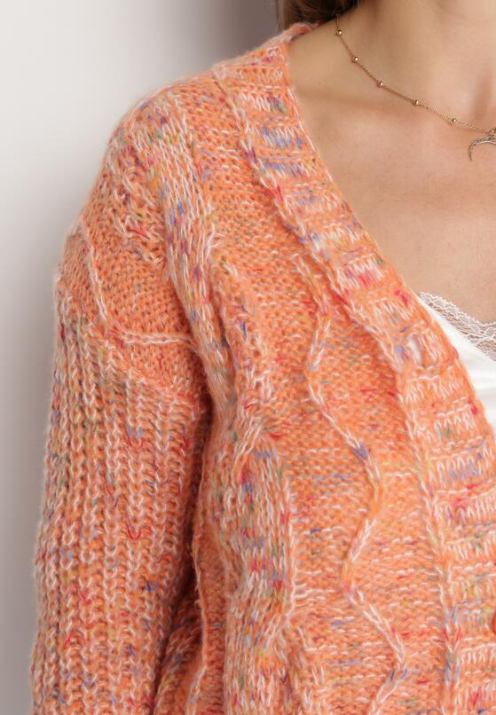 Cardigan Portocaliu 5