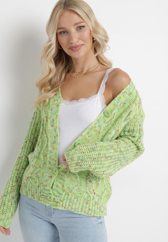 Cardigan Verde deschis 1