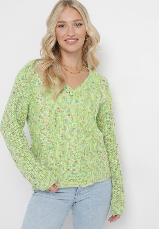 Cardigan Verde deschis 2