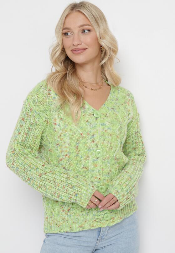 Cardigan Verde deschis 4