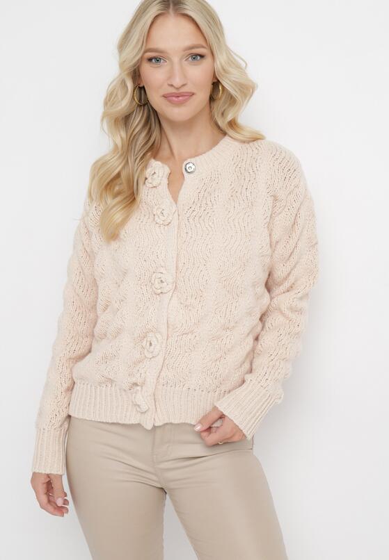 Cardigan Bej 4