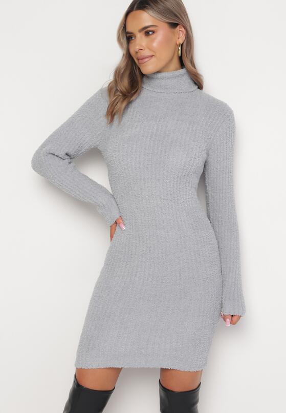 Rochie Gri 4