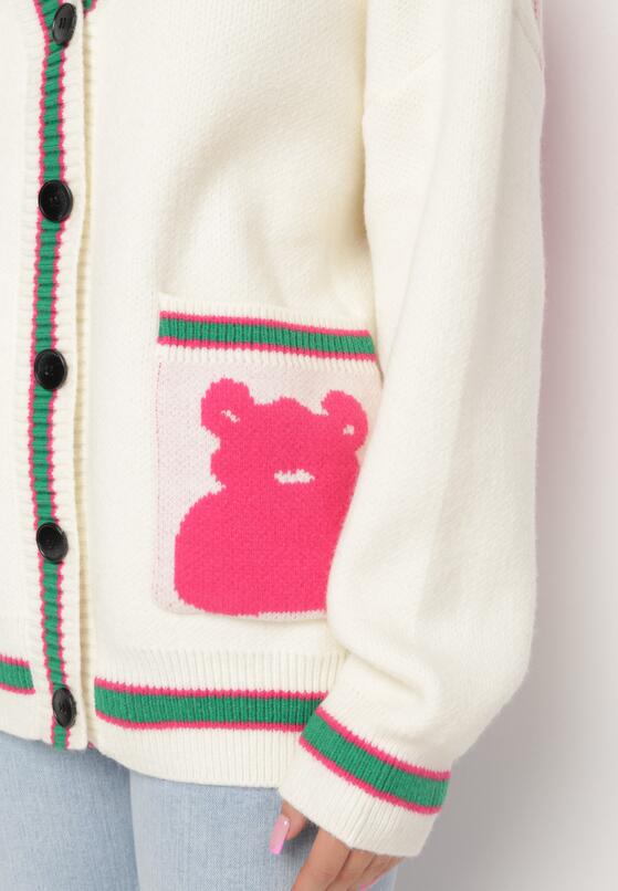 Cardigan Alb 5