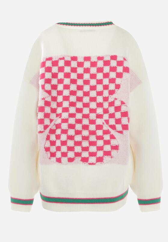 Cardigan Alb 7