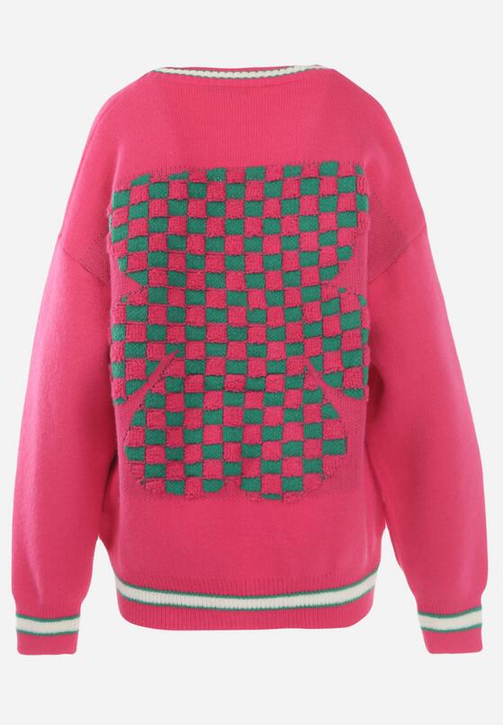Cardigan Fucsia 7