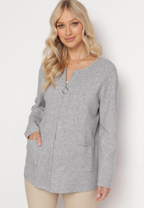 Cardigan Gri 2