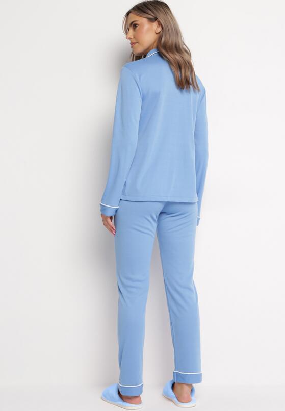 Compleu pijama Albastru deschis 2