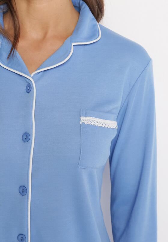 Compleu pijama Albastru deschis 4