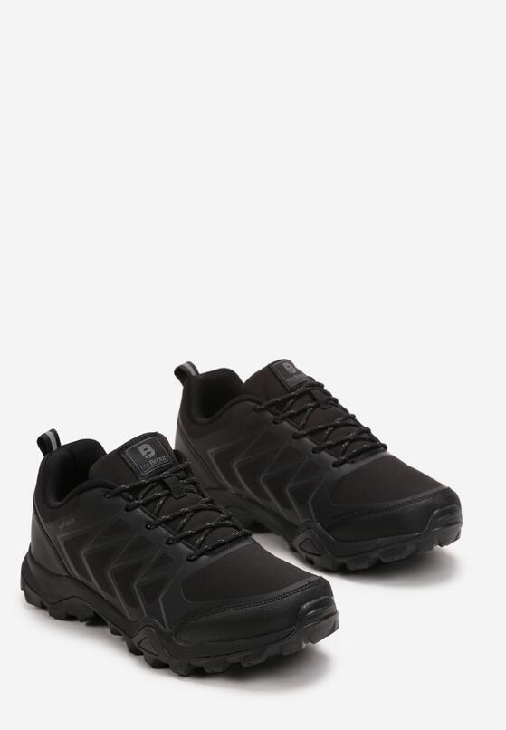 Czarne Sznurowane Buty Trekkingowe Do Kostki Trivilla 2