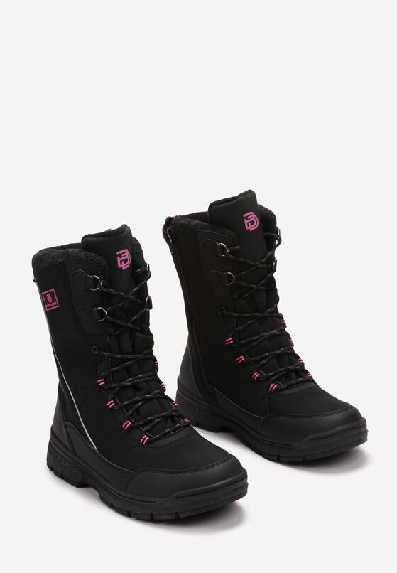 Ghete Negru cu fucsia 2