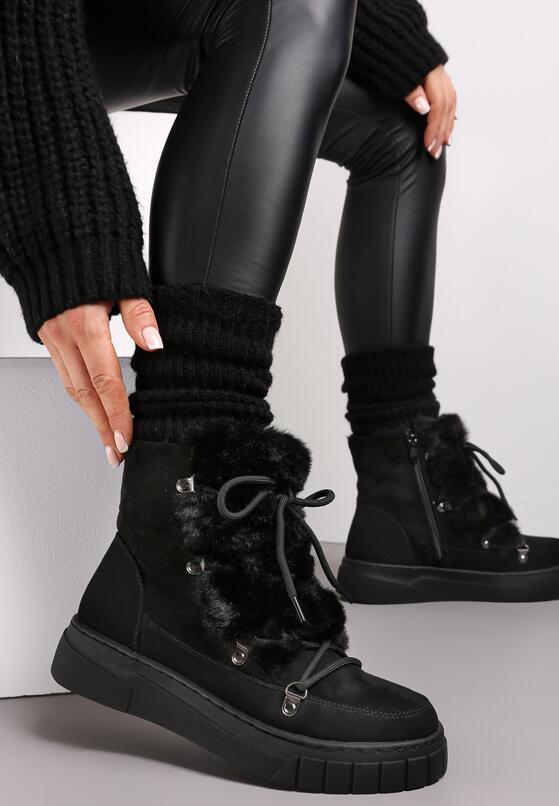 Fekete Hótaposó csizma 2