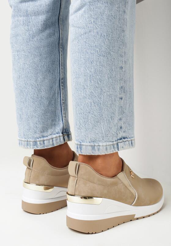 Pantofi casual Bej 2