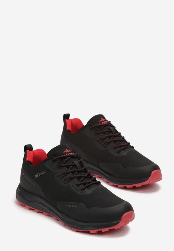 Pantofi sport Negru cu roșu 2
