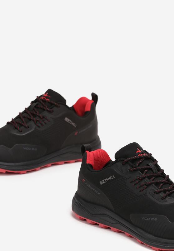 Pantofi sport Negru cu roșu 3