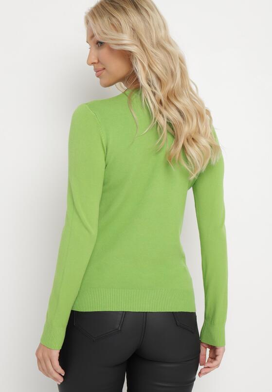 Pulover Verde deschis 3