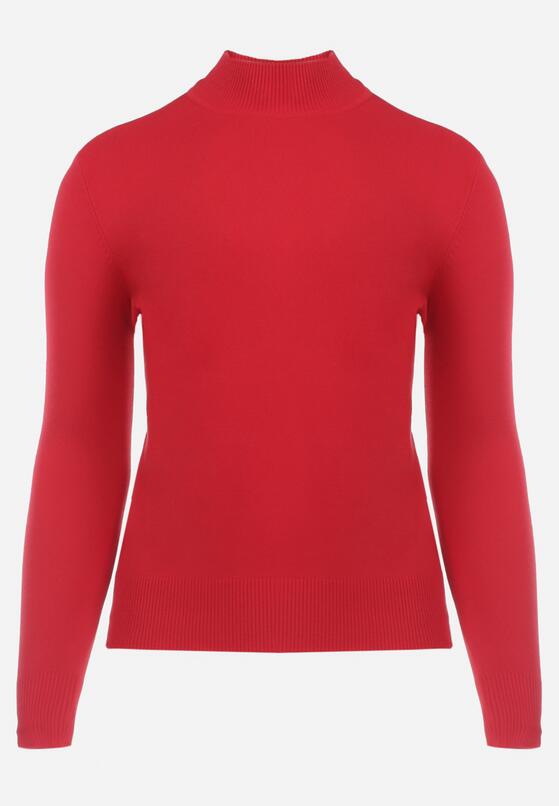 Czerwony Sweter z Golfem Erimessa 6