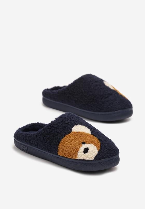 Papuci de casă Bleumarin 4