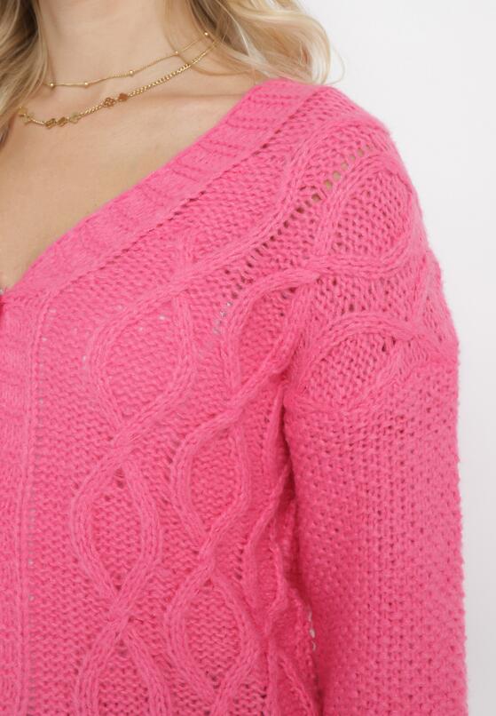 Cardigan Fucsia 5