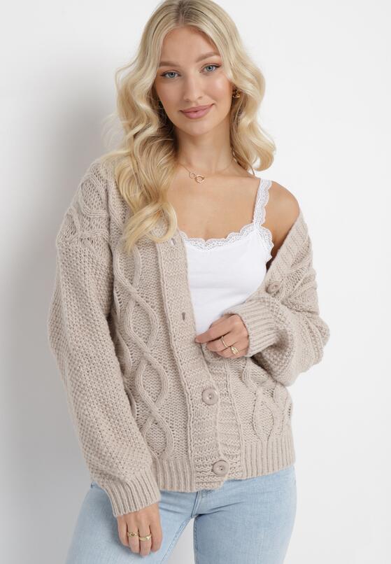 Cardigan Bej 2