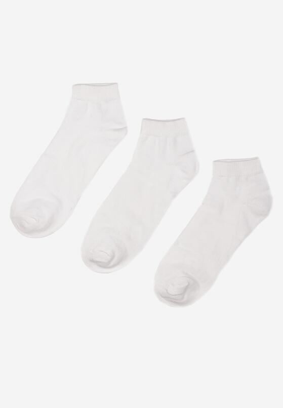 Fehér 3-pack Zokni 1