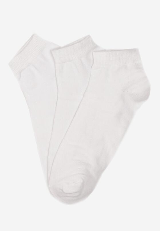 Fehér 3-pack Zokni 2