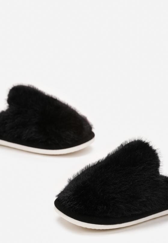 Papuci de casă Negri 5