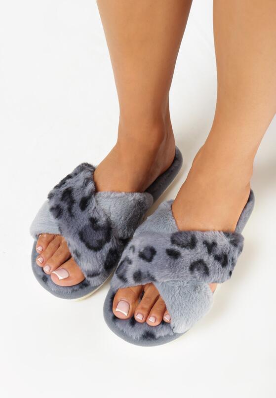 Papuci de casă Gri 1