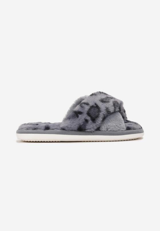 Papuci de casă Gri 3