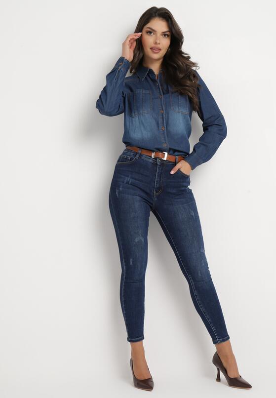 Blugi Bleumarin 4