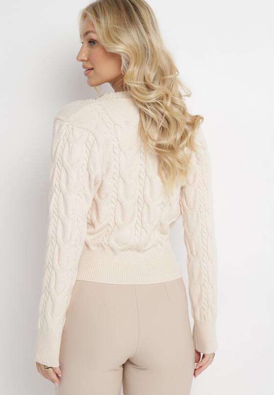 Cardigan Bej 3