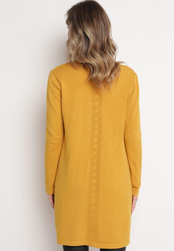 Cardigan Galben 3