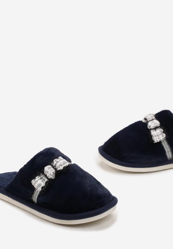 Papuci de casă Bleumarin 5