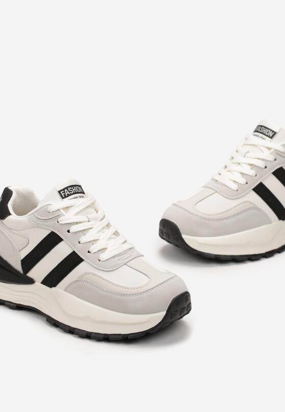 Sneakers Bej cu negru 5
