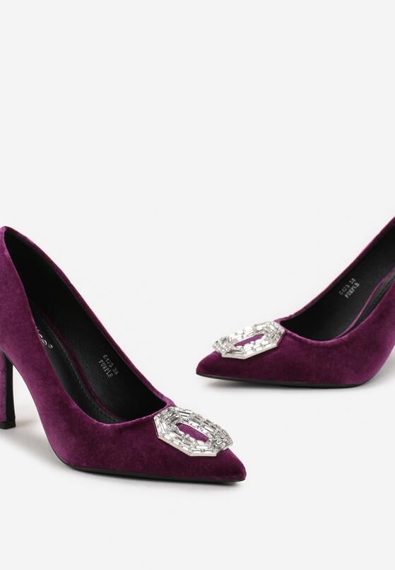 Pantofi stiletto Mov 5