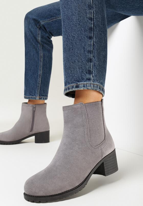 Botine Gri 1