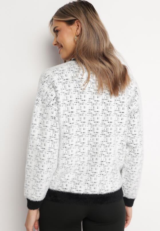 Cardigan Alb 3