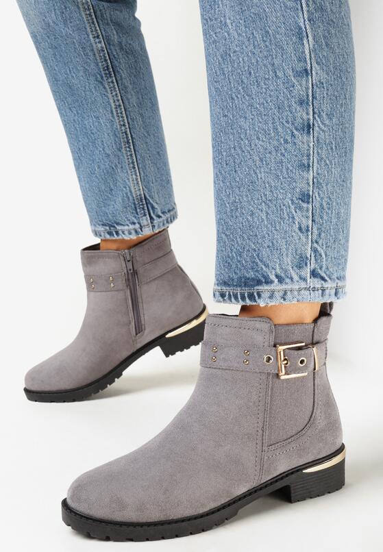 Botine Gri 2