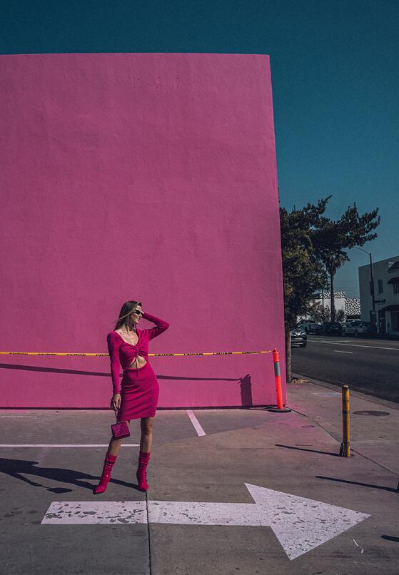 Rochie Fucsia 2