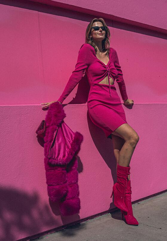Rochie Fucsia 3