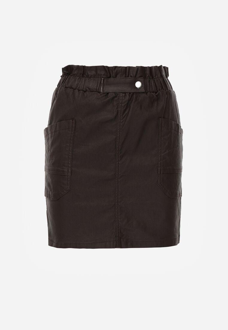 Fustă Maro închis 6