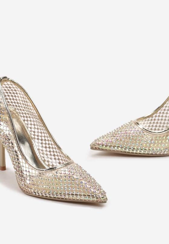 Pantofi stiletto Aurii 5