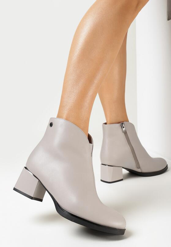 Botine Gri 2