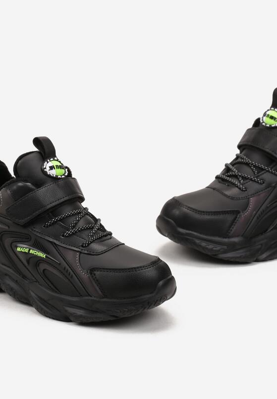 Pantofi sport Negru cu galben 3
