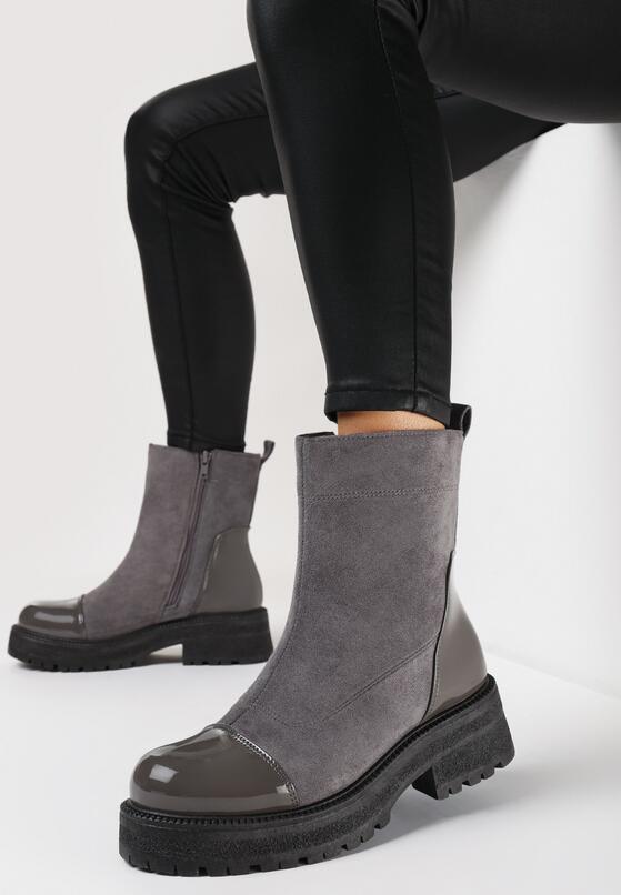 Botine Gri 1